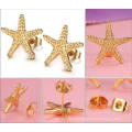 Wholesale Fashion Gold Necklace Star Earrings Ring Bracelet Jewelry